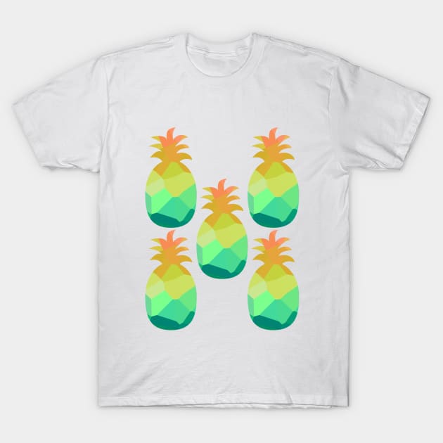 Pineapples T-Shirt by hedehede